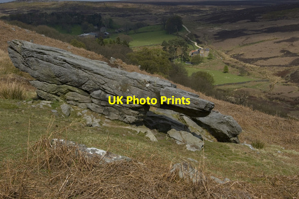 Photo 6"x4" Skivick Crag Hazel Head\/SE8099 c2010