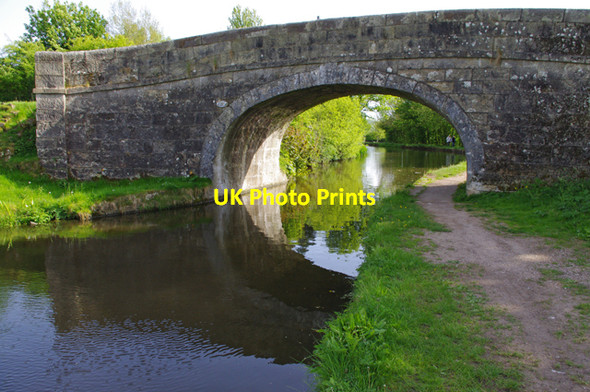 Photo 6"x4" Bridge 136, Lancaster Canal Borwick\/SD5273 c2010