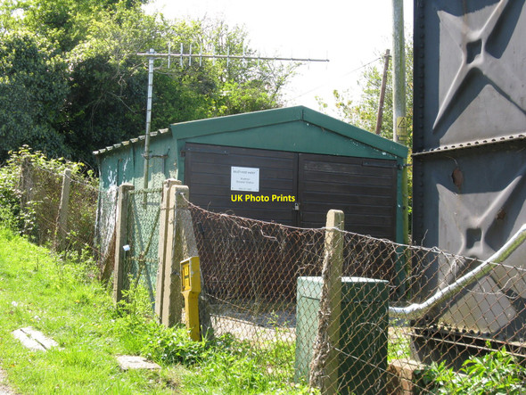 Photo 6"x4" Water booster station on Mill Lane Rodmell c2010