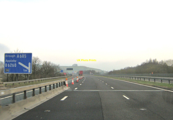 Photo 6"x4" One mile south of junction 38 on the M6 Roundthwaite c2010