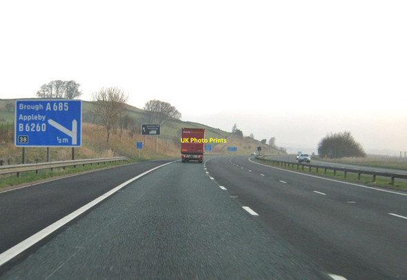 Photo 6"x4" Half a mile south of junction 38 on the M6 Tebay c2010