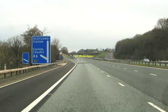 Photo 6"x4" Junction 42 on the M6 Brisco c2010