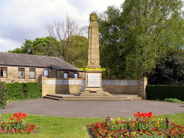 Photo 6"x4" Littleborough War Memorial and Memorial Garden Littleborough\/SD9316 c2010