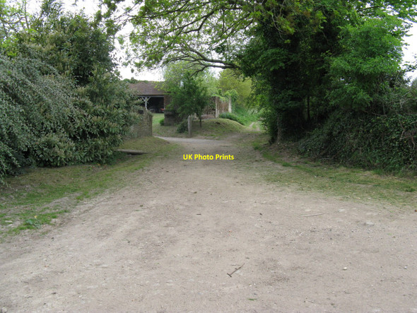 Photo 6"x4" Entrance to Vining farm Leggatt Hill c2010