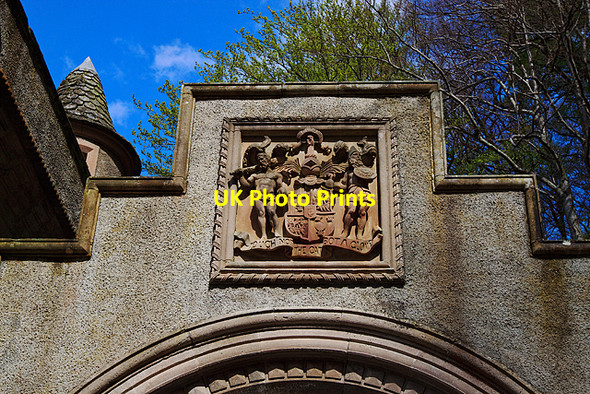 Photo 6"x4" Ballindalloch Castle Gate Lodge (detail) Cragganmore\/NJ1636 c2010