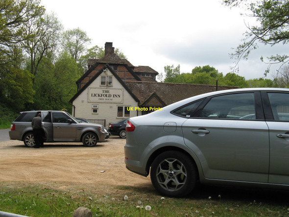Photo 6"x4" The Lickfold Inn Dial Green c2010