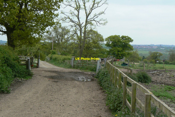 Photo 6"x4" Castle Lane near Stoneyford Farm Stoneyford\/SK4449 c2010