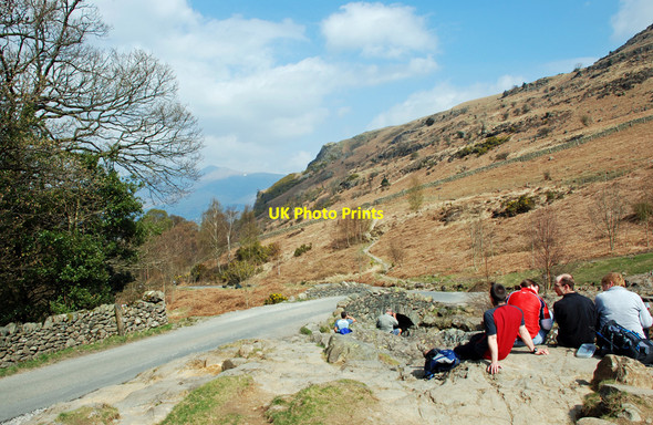 Photo 6"x4" Ashness Bridge Dale Bottom\/NY2921 c2010