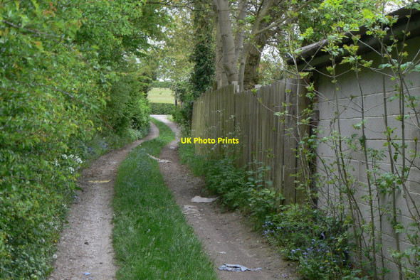 Photo 6"x4" Farm track at Woodlinkin Heanor c2010