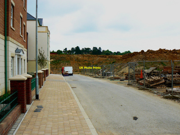 Photo 6"x4" Looking north, East Wichel, Wichelstowe, Swindon North Wroughton c2010