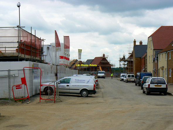 Photo 6"x4" Barratt Homes site, East Wichel, Wichelstowe, Swindon North Wroughton c2010