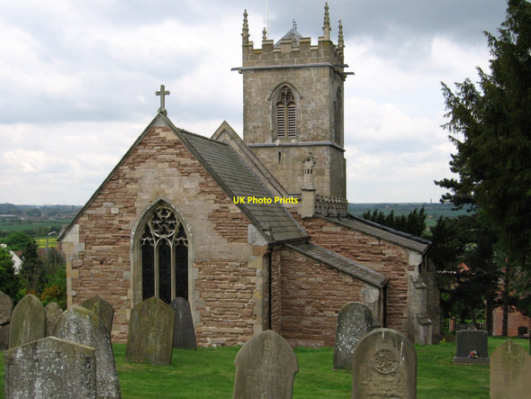 Photo 6"x4" Kirton - Church (from NE) Kirton\/SK6969 c2010