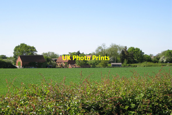 Photo 6"x4" Buildings southeast of Fen End Farm Fen End\/SP2275 c2010