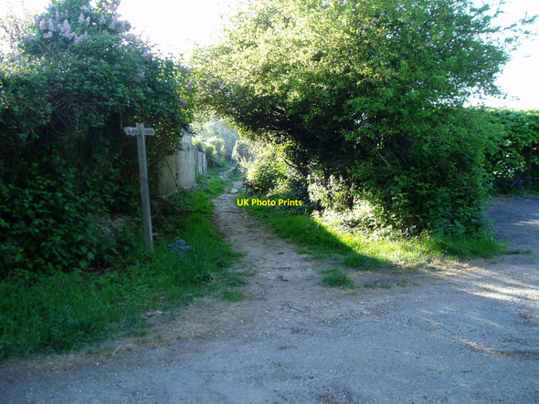 Photo 6"x4" Public footpath 166 Burndell c2010