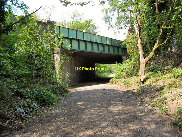 Photo 6"x4" Disused Railway, Walkden Road Bridge Walkden c2010