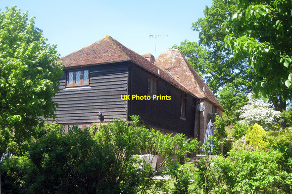 Photo 6"x4" Paper Mill Oast, Hinksden Road, Benenden, Kent Woodsden\/TQ7731 c2010
