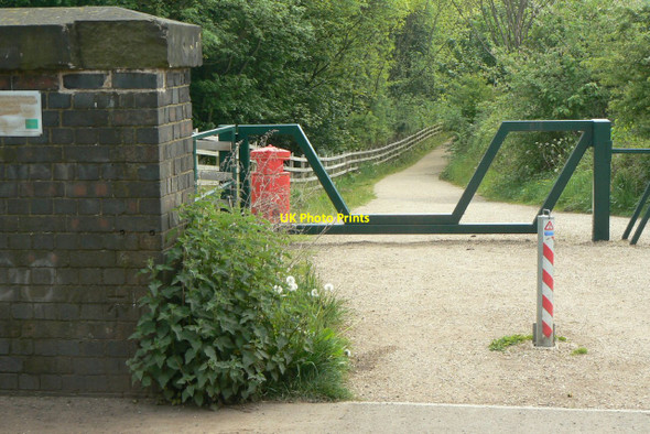 Photo 6"x4" Nuthall Railway Multi-user Access Route Nuthall c2010