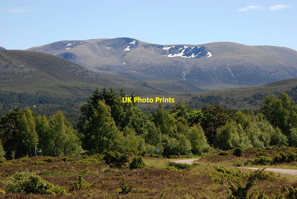 Photo 6"x4" Braeriach, from Whitewell Coylumbridge c2009