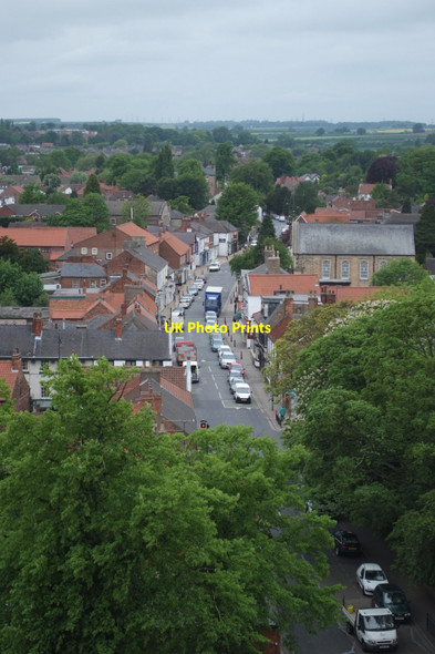 Photo 6"x4" Hallgate from St. Mary's church tower Cottingham\/TA0432 c2010
