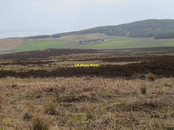 Photo 6"x4" Torr Bruaich and Corriecravie Moor Sliddery c2010
