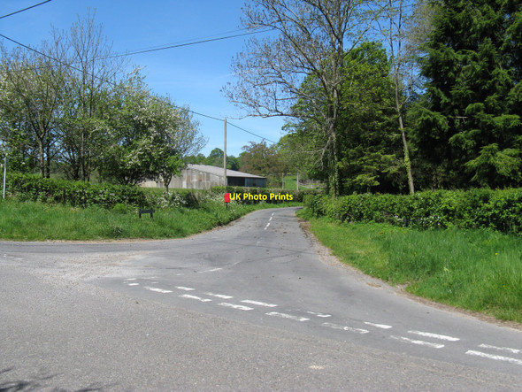 Photo 6"x4" Wilderness Lane north to Hadlow Down Pounsley c2010