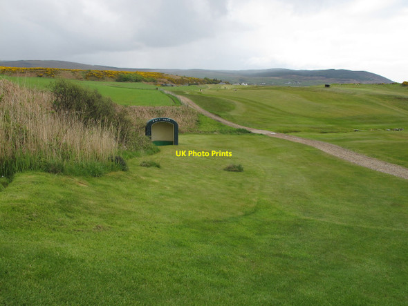 Photo 6"x4" Shelter on Shishkine golf course Blackwaterfoot c2010