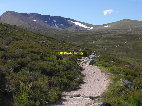 Photo 6"x4" Heading for Cairn Lochan Allt Coire an t-Sneachda\/NH9805 c2009