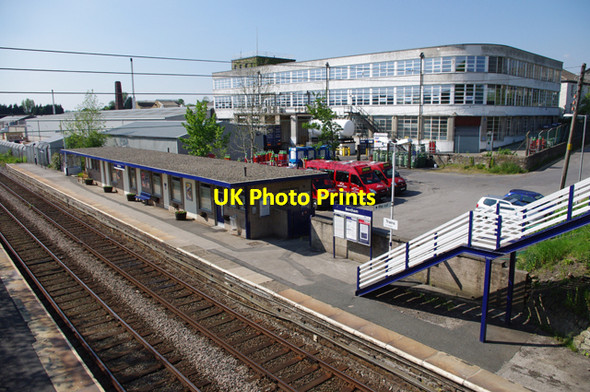 Photo 6"x4" Bentham station High Bentham c2010