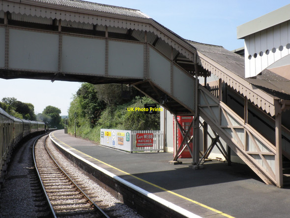 Photo 6"x4" Railway Station, Churston Galmpton\/SX8956 c2010