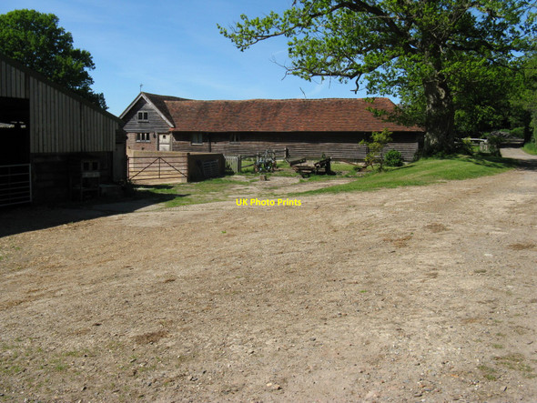 Photo 6"x4" Old farm machinery on Warren Farm Pounsley c2010