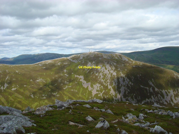 Photo 6"x4" The Cairnwell from the west Cairnwel c2009
