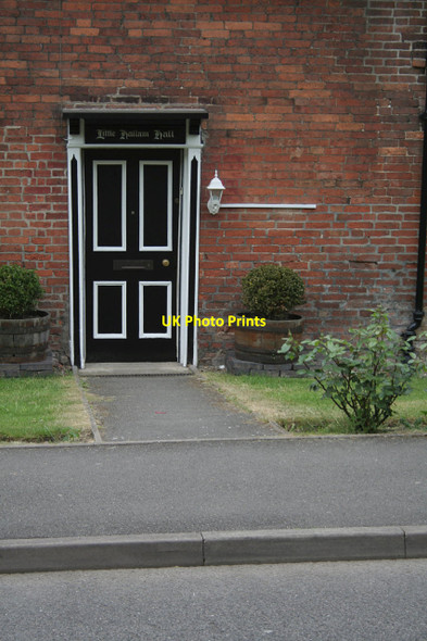 Photo 6"x4" Doorway, Little Hallam Hall Ilkeston c2010