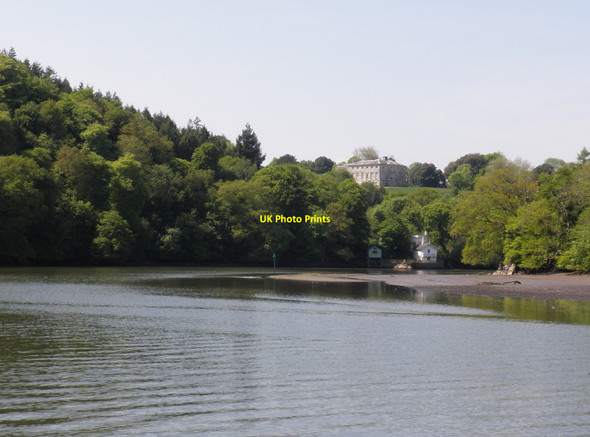 Photo 6"x4" Sharpham House, above the River Dart Ashprington c2010