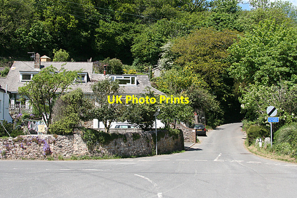 Photo 6"x4" Newton and Noss: short cut to Yealmpton Bridgend\/SX5548 c2010