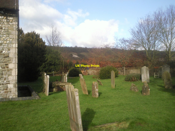 Photo 6"x4" Trottiscliffe Churchyard Trottiscliffe c2010