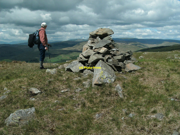 Photo 6"x4" Cairn on Castle Fell Roundthwaite c2010