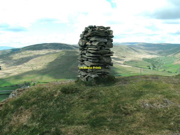 Photo 6"x4" Ashstead Fell cairn Ashstead c2010