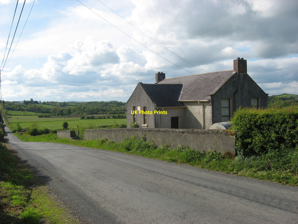 Photo 6"x4" Old school at Clifferna, Co. Cavan Clifferna c2010