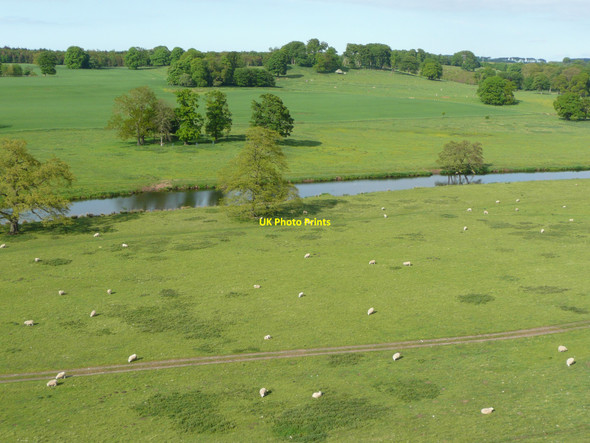 Photo 6"x4" View from Alnwick Castle Alnwick c2010