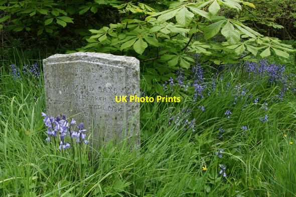 Photo 6"x4" Gravestone in Halligarth Baltasound c2010