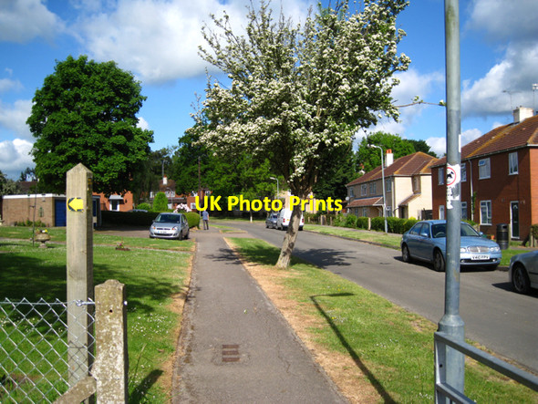 Photo 6"x4" Kingsley Road, Bishop's Tachbrook Bishop's Tachbrook c2010