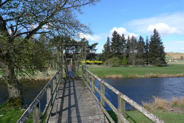 Photo 6"x4" Footbridge near Knipe Butterwick\/NY5119 c2010