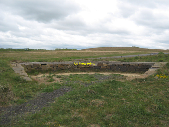 Photo 6"x4" Cliff top seating at Crimdon Dene Crimdon Park c2010