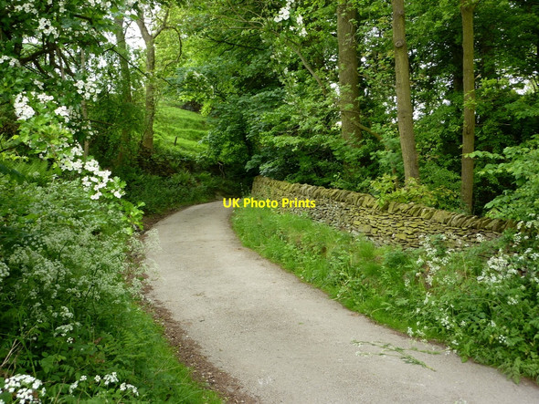 Photo 6"x4" Bar Road above Baslow Baslow c2010