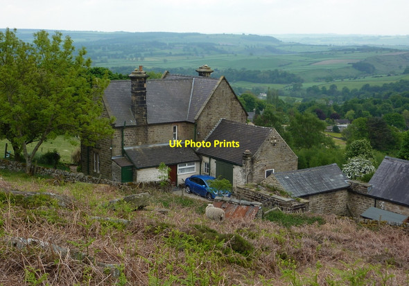 Photo 6"x4" Warren Lodge above Curbar Curbar c2010
