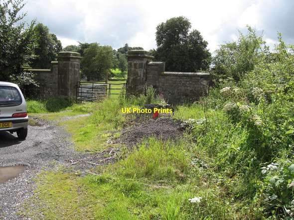 Photo 6"x4" Ingmire Hall entrance Sedbergh c2009