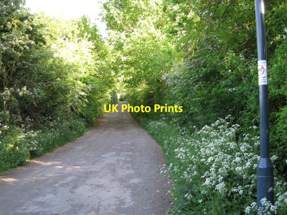 Photo 6"x4" Golf Lane continues south\u00e2\u0080\u00a6 Tachbrook Mallory c2010