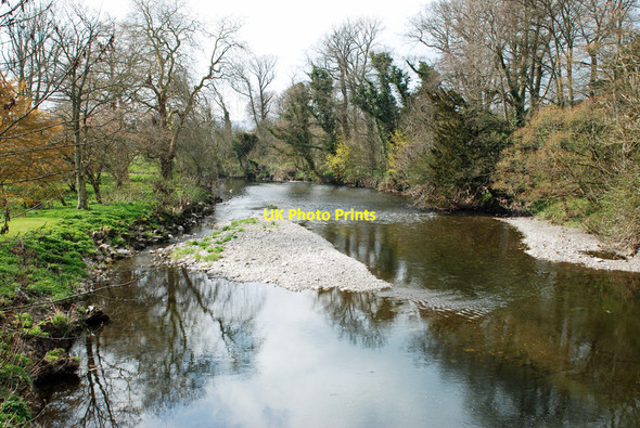 Photo 6"x4" The Kent River at Levens Hall. Causeway End\/SD4885 c2010