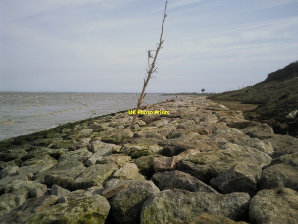 Photo 6"x4" Sea defences near Warden Point, Isle of Sheppey Warden\/TR0271 c2010
