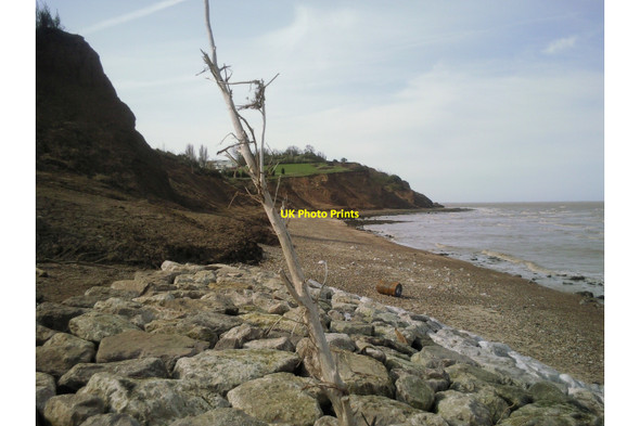Photo 6"x4" Eroding cliffs near Warden Point, Isle of Sheppey Warden\/TR0271 c2010